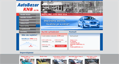 Desktop Screenshot of knb.cz